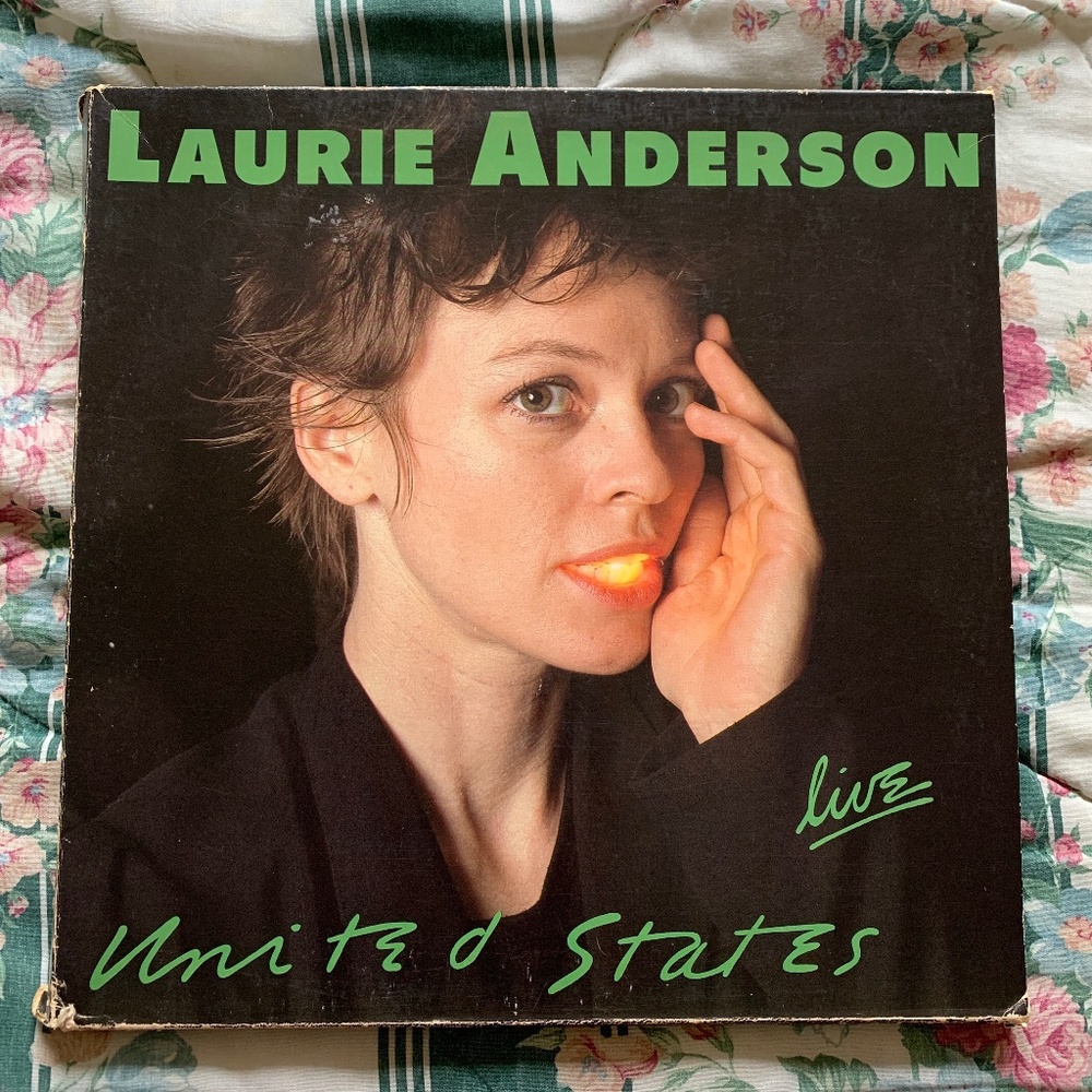 Laurie Anderson "Live In The United States" Used LP